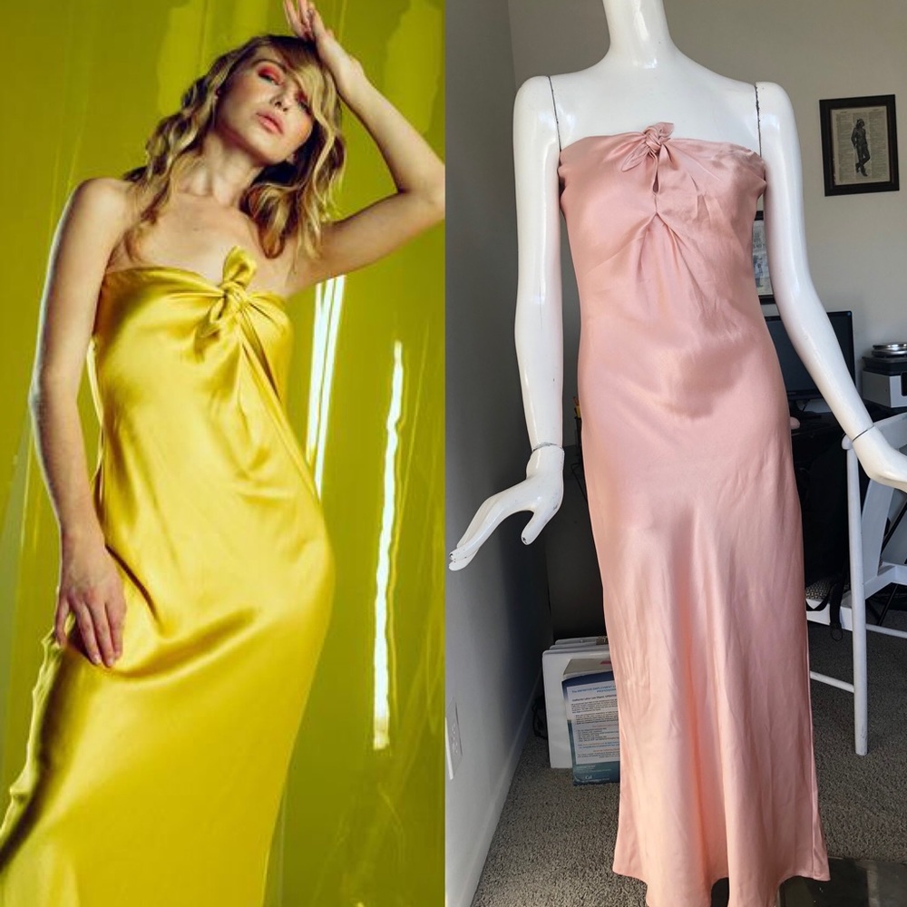 Rezek Studio Boogie blush dress